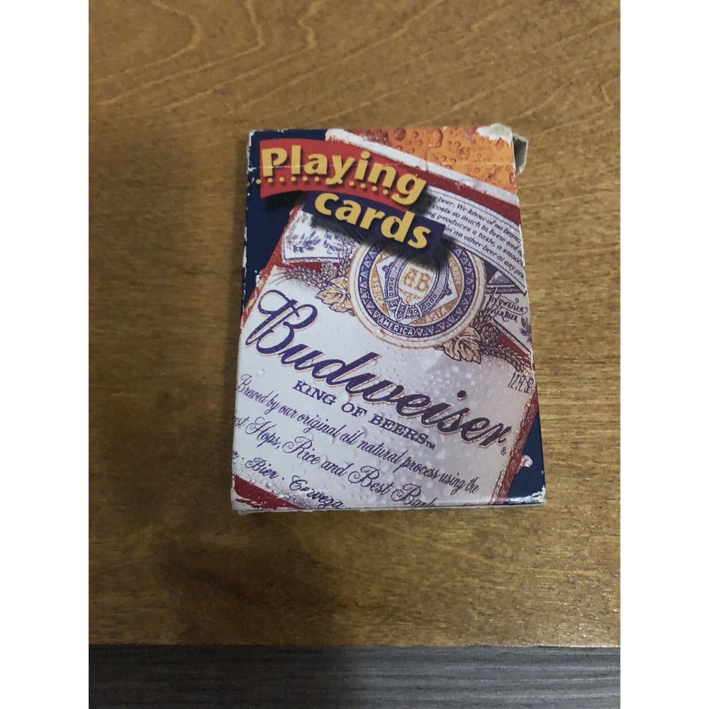 Budweiser King of Beers Playing Cards, US‎ Playing Card Company, 2000,